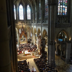 Bruckner-d-Moll-Messe im Mariendom Linz