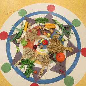 Die Bäuerinnen besuchten die Schulanfänger