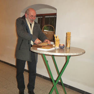 Projekt-Wasserzeichen: Ausstellung von Ernst Hager in der Taufkapelle  