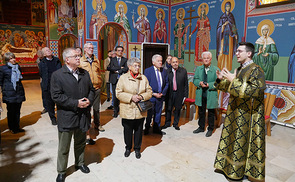 Pro Oriente Linz zu Besuch in der serbisch-orthodoxen Pfarre