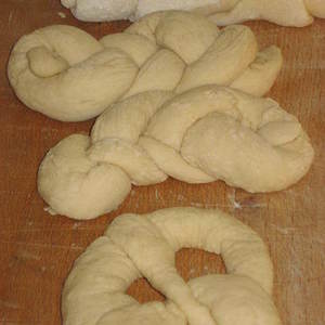Kindergarten besucht Bäckerei