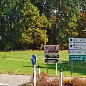 Überraschungsfahrt nach St. Oswald mit Max Mittendorfer