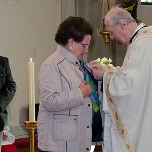 Ehrung langjähriger Kirchenchormitglieder