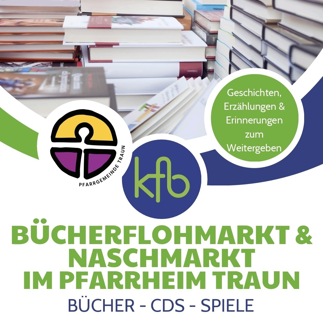 Bücherflohmarkt und Naschmarkt