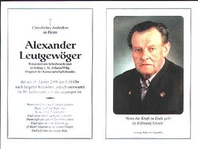 gestorben am 14. Januar 2006