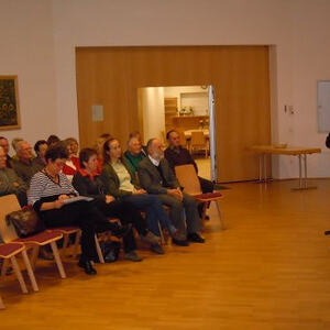 Vortrag von Abt Hehenberger