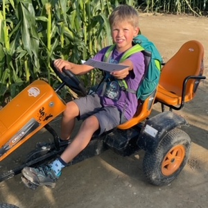 Im Kronstorfer Maislabyrinth