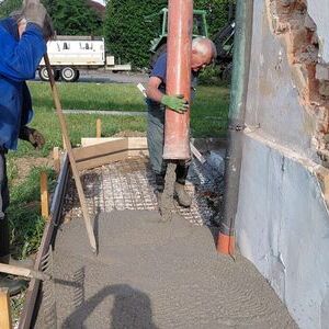 Da gibt's Beton ...