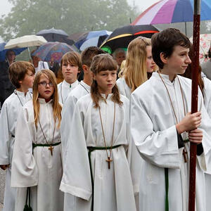 Pfarrheimsegnung 2012