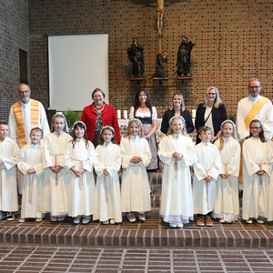 Foto aller heurigen Erstkommunionkinder