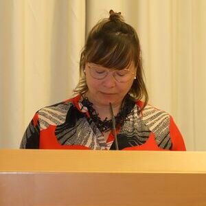 Elke Groß-Miko von der Bibliotheksfachstelle