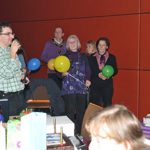 Mitarbeiter gratulieren