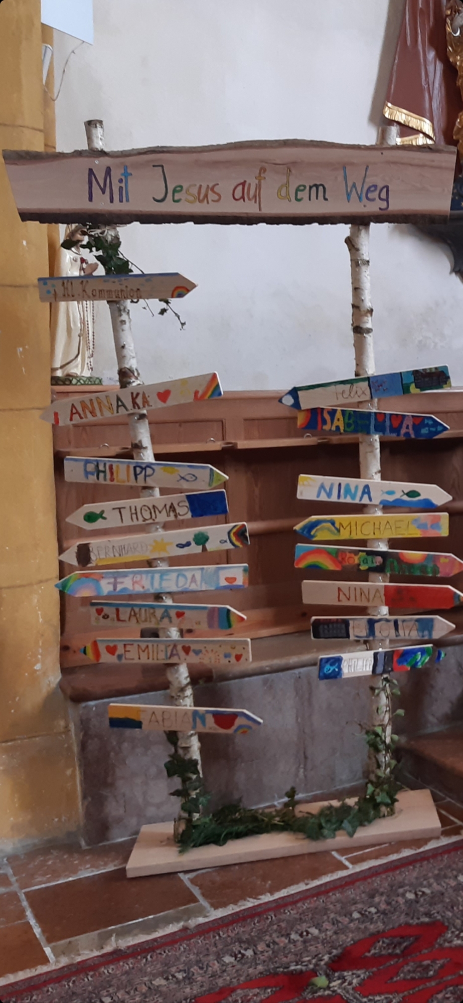 Vorstellung Erstkommunion / Sylvia Wengler