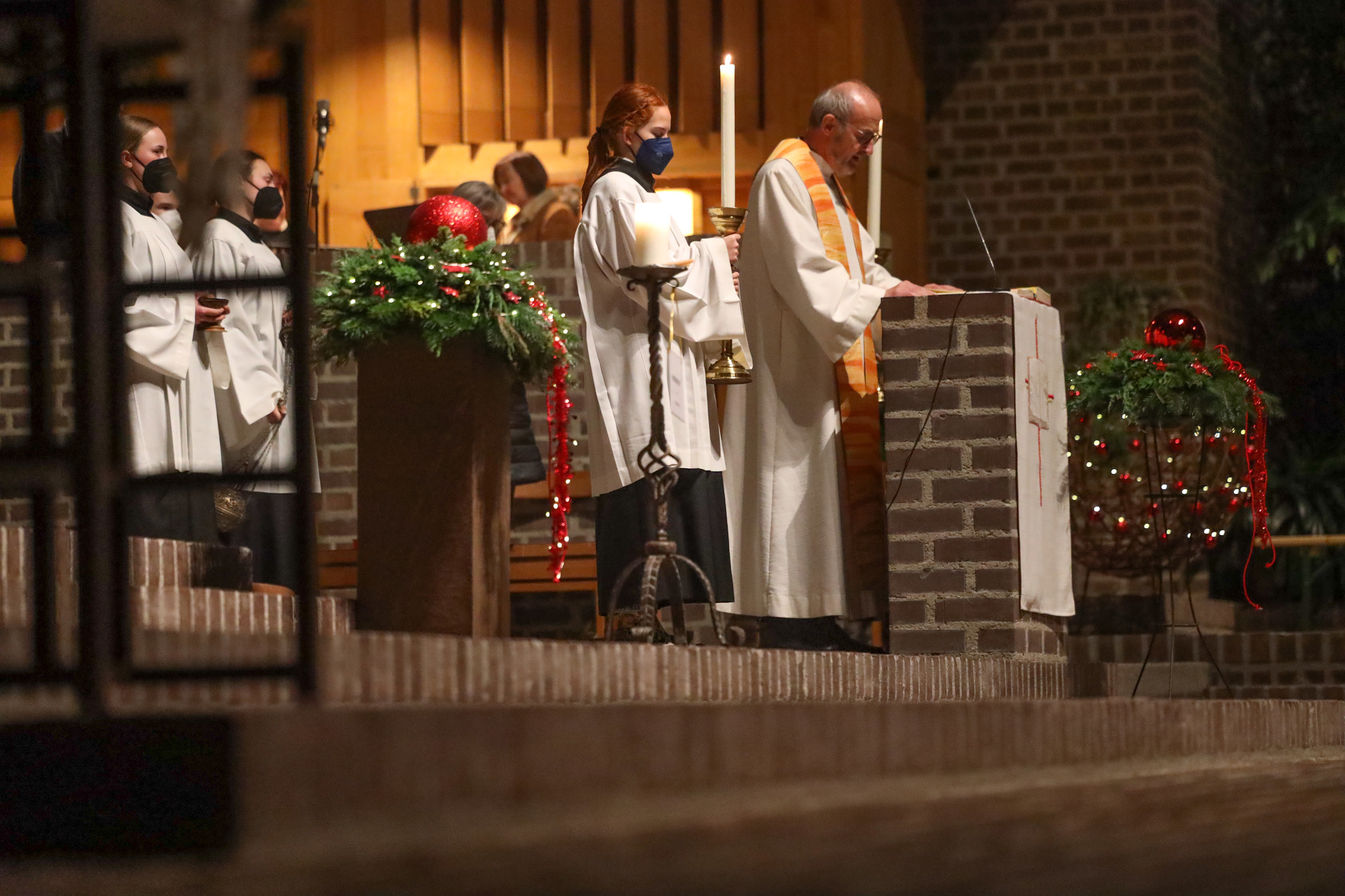 Weihnachtsevangelium in der Christmette