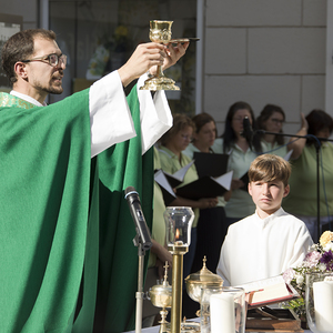 Bike&Pray-Gottesdienst mit Fahrradsegnung