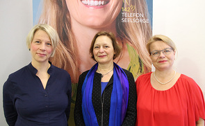 V.l. Mag. Barbara Lanzerstorfer-Holzner, Dipl.-Psych. Ulrike Reddemann, Mag.a Silvia Breitwieser