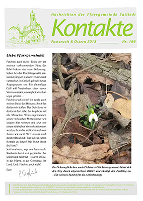 Ausgabe Nr. 166 Fastenzeit und Ostern 2018