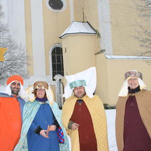 Erwachsene Sternsingergruppe