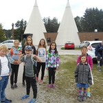 Ausflug ins Indianerdorf