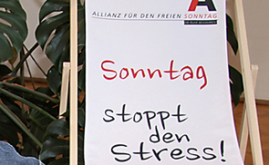 Sonntag stoppt den Stress!