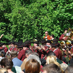Gedenkfeier 200 Jahre Schlacht um Ebelsberg im Schloßpark
