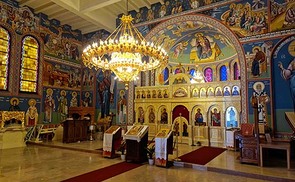Serbisch-orthodoxe Kirche zum Hl. Basilius von Ostrog