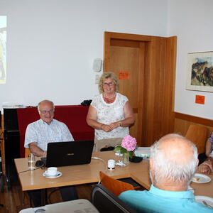 Abschied von Pfarrer Walter Wimmer bei den SeniorInnen