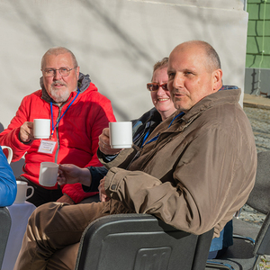 Bei der Tea Time gab es sowohl Tee als auch die Möglichkeit zum Gespräch.