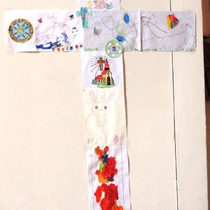 Unsere Kirche zu Ostern