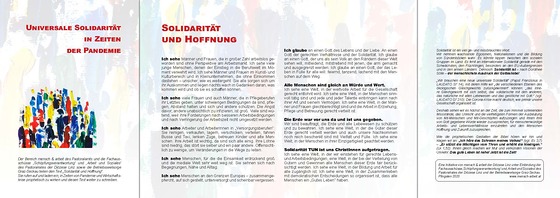 Solidarität und Hoffnung