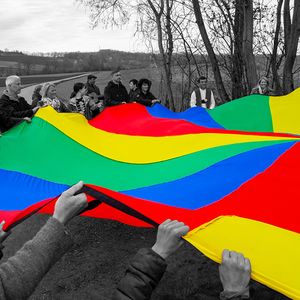 Station beim Emmaus-Gang