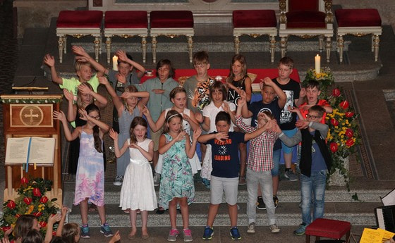 Abschlussgottesdienst der Volksschule