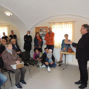 Präsentation der Zeitkapsel