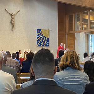 Predigt des Firmspenders