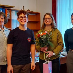 Fotos von der letzen JS-Stunde mit Nicole