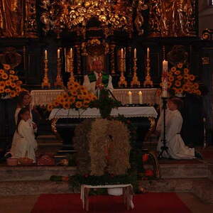 Erntedankfest Kirche Maria Schauersberg 2014