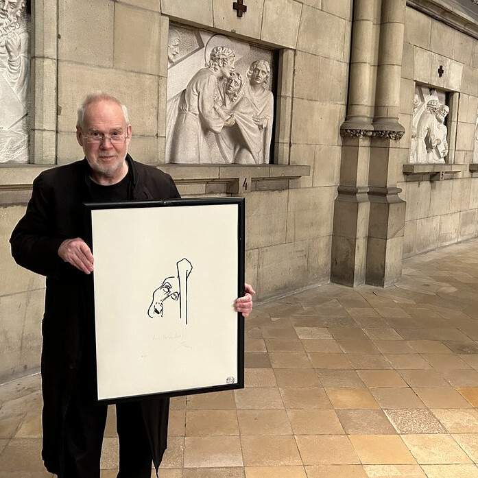 Künstler Felix Dieckmann / © Mariendom, Martina Noll Künstler Felix Dieckmann