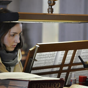 Organistin Sophie Forstmayr