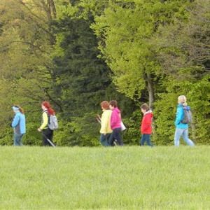 Meditative Pilgerwanderung