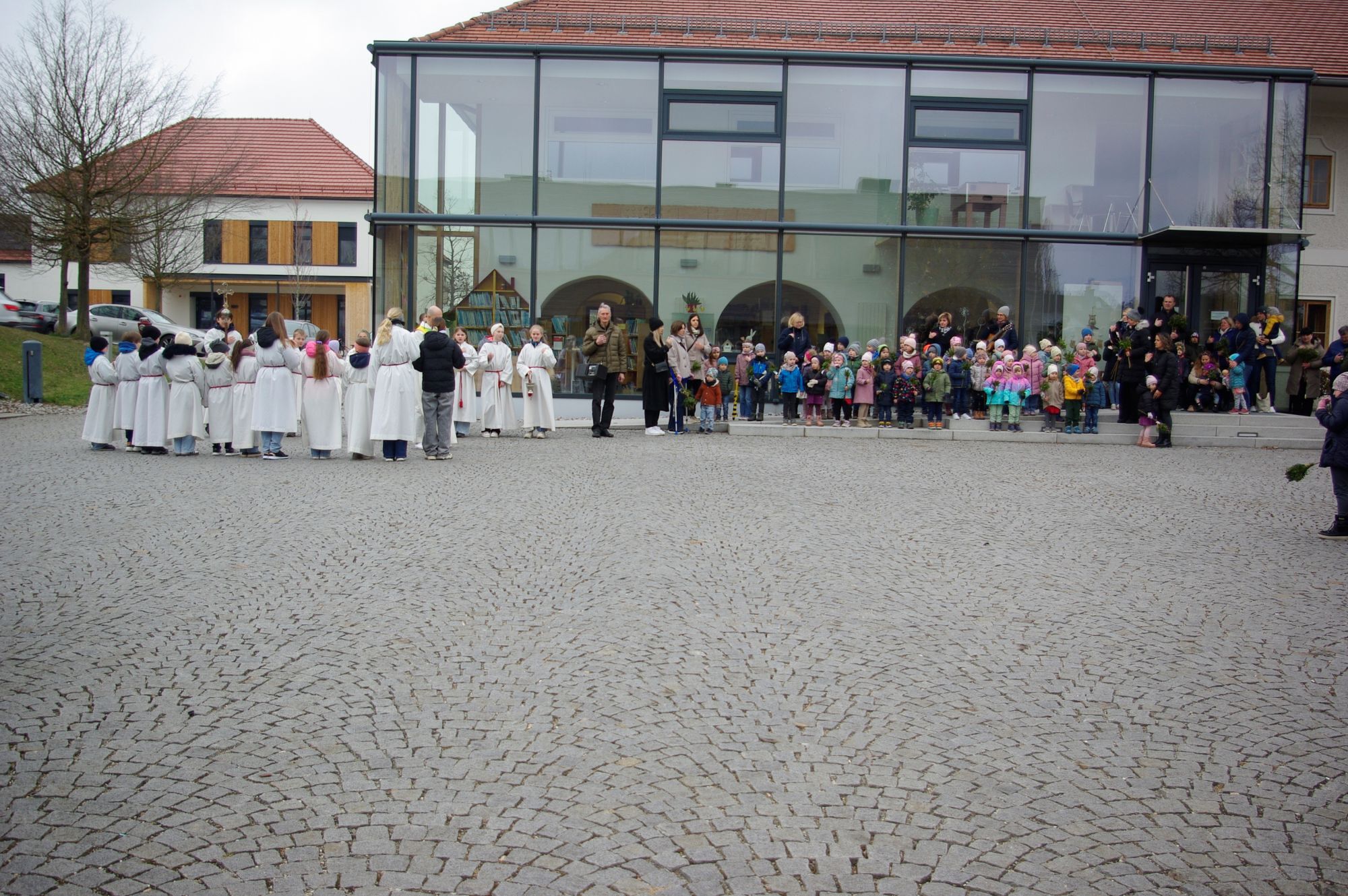 Palmweihe  mit Stehkaffee