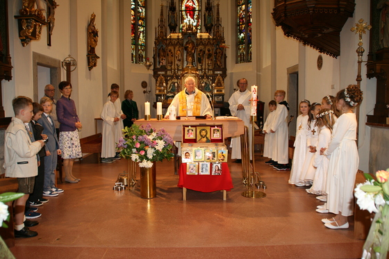 Erstkommunion 2022 in der Pfarre Pollham