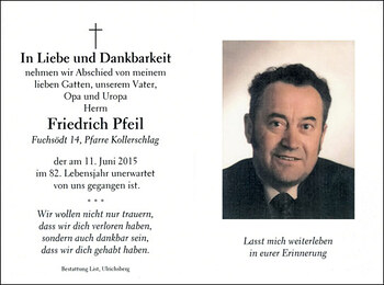 Friedrich Pfeil