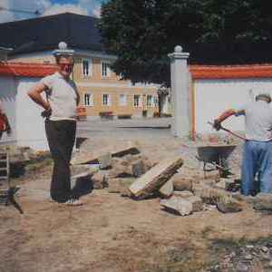 Neugestaltung des Pfarrgartens