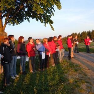 meditative Pilgerwanderung 
