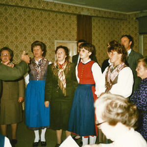 Alte Aufnahmen vom Kirchenchor