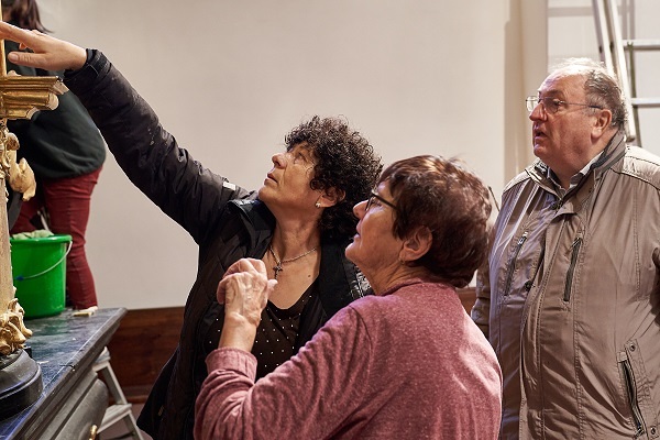 Vorbereitung für Festgottesdienst