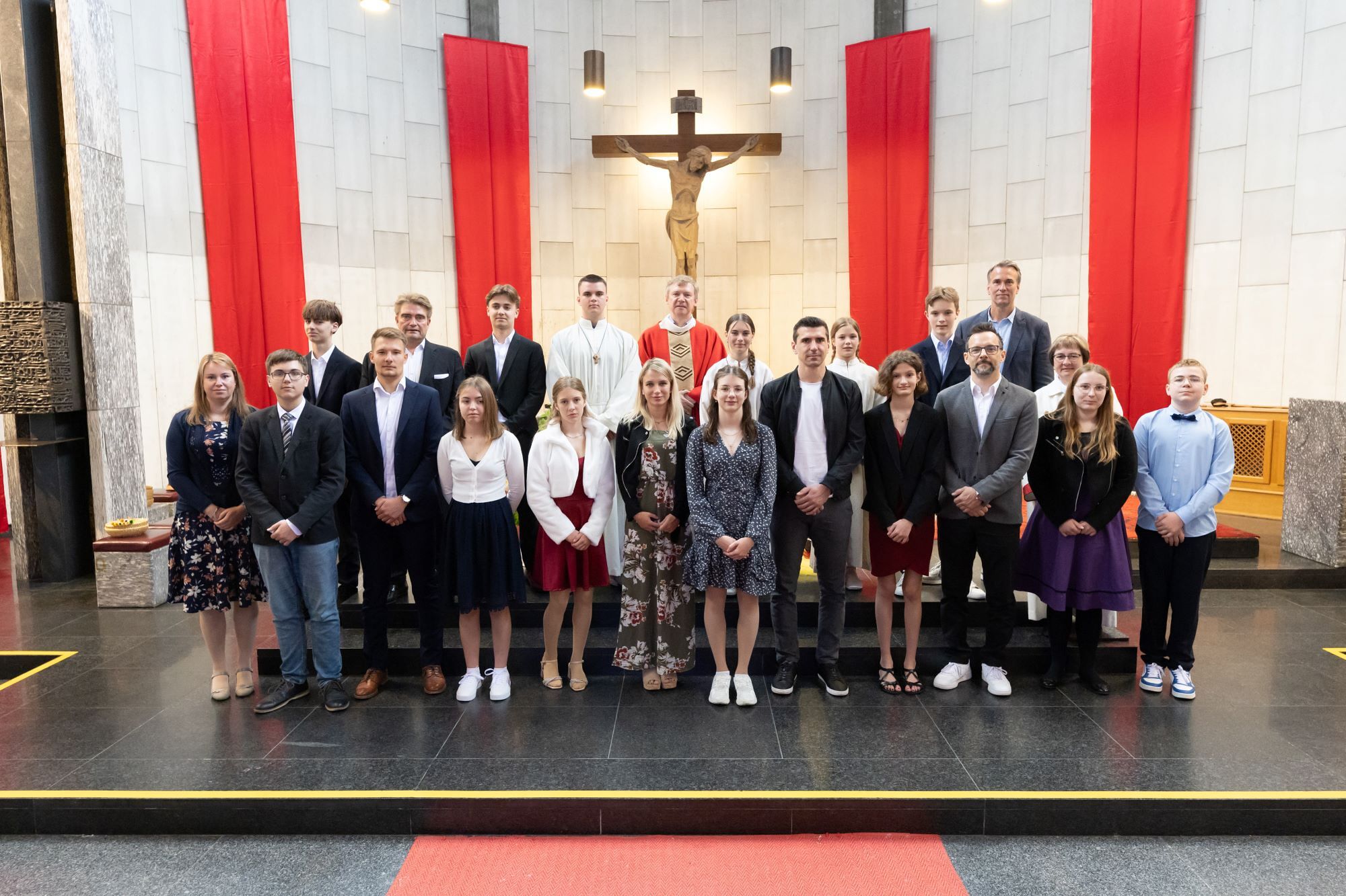 Gruppenbild Firmlinge St. Severin