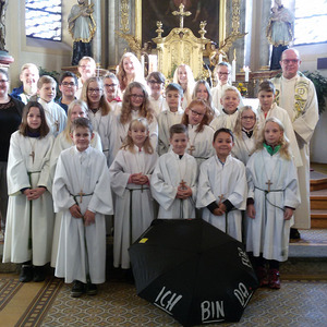 Angelobungsmesse unserer neuen Ministranten