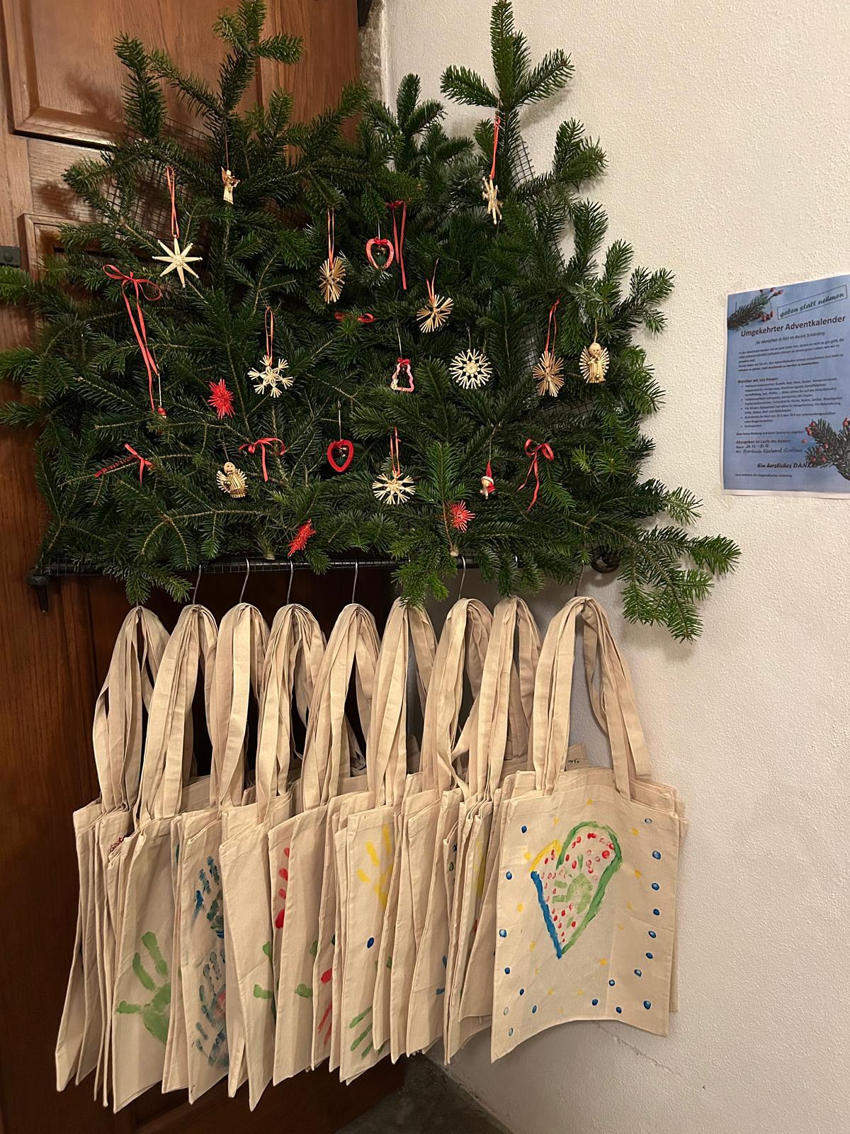 Umgekehrter Adventkalender