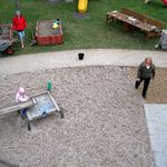 Arbeiten am Familienspielplatz